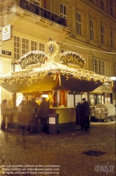Viennaslide-00010160 Wien, Winternacht, Punschstand in der Innenstadt - Vienna, Winter in the historic Center