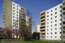 Viennaslide-00110143 Wien, Plattenbauten - Vienna, Building made with precast Concrete Slabs