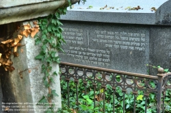 Viennaslide-00371346h Wien, Jüdischer Friedhof Währing - Vienna, Jewish Cemetery Waehring