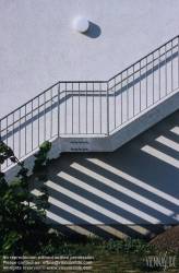 Viennaslide-00452209 Stahltreppe an einer Fassade
