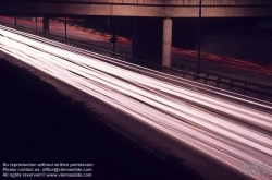 Viennaslide-00821123 Autoverkehr, Autobahn bei Nacht - Traffic, Highway at Night