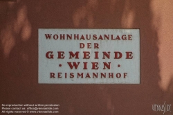 Viennaslide-00424684 Wien, Gemeindebau des 'Roten Wien' - Vienna, Council Tenement Block, 'Red Vienna', Reismann-Hof, Längenfeldgasse 68, Heinrich Schmid und Hermann Aichinger 1925