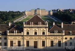 Viennaslide-01131145 Wien, Schloss Belvedere - Vienna, Belvedere Palace
