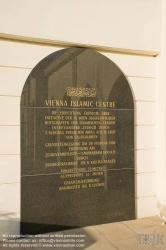 Viennaslide-01150915 Wien, Moschee, Islamic Centre - Vienna, Mosque, Islamic Centre