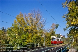 Viennaslide-02600121 Wien, Straßenbahnlinie 60 im Herbst - Vienna, Tramway Line 60