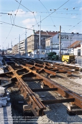 Viennaslide-02719201 Wien, Straßenbahn, Gleisbau - Vienna, Tramway, Tracks