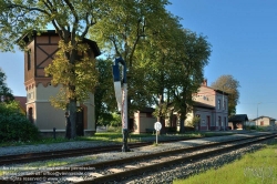 Viennaslide-04302314h Niederösterreich, Wiener Becken; Aspangbahn, Tattendorf - Lower Austria, Old Railway Station
