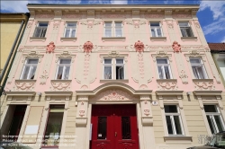 Viennaslide-04313113 Wiener Neustadt, historische Fassade