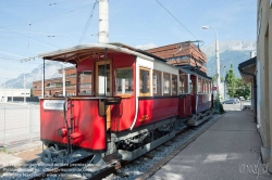 Viennaslide-04619001 Innsbruck, Localbahnmuseum, historische Straßenbahn