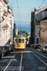 Viennaslide-05619113 Lissabon, Strassenbahn, Calcao da Sao Vicente - Lisboa, Tramway, Calcao da Sao Vicente