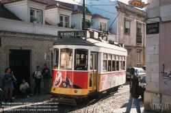 Viennaslide-05619156 Lissabon, Strassenbahn, Escolas Gerais - Lisboa, Tramway, Escolas Gerais