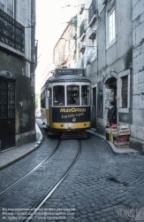 Viennaslide-05619164 Lissabon, Strassenbahn, Escolas Gerais - Lisboa, Tramway, Escolas Gerais