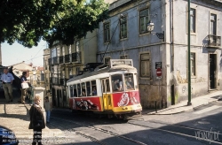 Viennaslide-05619173 Lissabon, Strassenbahn, Calcao da Sao Vicente - Lisboa, Tramway, Calcao da Sao Vicente