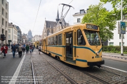 Viennaslide-05819747 Brüssel, Tramwayparade '150 Jahre Tramway in Brüssel' am 1. Mai 2019 - Brussels, Parade '150 Years Tramway', May 1st, 2019