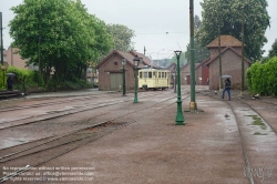 Viennaslide-05819947 Am 8. September 1887 wurde die mehrgleisige Nachbarschaftsbahnstrecke Schepdaal - Brüssel Ninoofsepoort in Betrieb genommen. Das Depot der Linie befindet sich in Schepdaal . Dieses Depot wurde ab dem 5. Mai 1962 als Nationalmuseum für die Nachbarschaftsbahnen genutzt. Bis 1968 diente das Depot noch als Straßenbahndepot für die Strecke Brüssel - Ninove (Linie Ni). Diese Straßenbahnlinie wurde am 21. Februar 1970 eingestellt.
1993 wurde das gesamte Gelände (Bahnhofsgebäude und Schuppen) geschützt. Das Museum wurde von Freiwilligen verwaltet und 1999 wegen Renovierungsarbeiten geschlossen. Zehn Jahre später, am 1. Juli 2009, wurde das Museum von der gemeinnützigen Organisation 