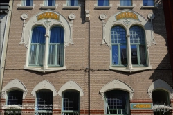 Viennaslide-05825121 Antwerpen, Anvers, Jugendstilviertel in Berchem // Antwerp, Berchem, Art Nouveau District