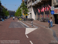 Viennaslide-05910256 Amsterdam, Gestaltung der Straßenoberfläche