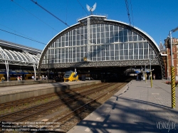 Viennaslide-05911208 Amsterdam, Bahnhof - Amsterdam, Train Station