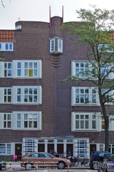Viennaslide-05916068 Amsterdam, Architekturstil Amsterdamer Schule, Dageraadkomplex
