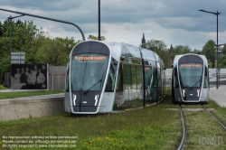 Viennaslide-05999174 Die Stater Tram (dt.: Städtische Straßenbahn) ist die Straßenbahn der luxemburgischen Hauptstadt Luxemburg, die am 10. Dezember 2017 eröffnet wurde. Die Straßenbahnlinie setzt Fahrzeuge des spanischen Unternehmens CAF (Construcciones y auxiliar de ferrocarriles), Urbos 3, ein.