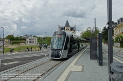 Viennaslide-05999178 Die Stater Tram (dt.: Städtische Straßenbahn) ist die Straßenbahn der luxemburgischen Hauptstadt Luxemburg, die am 10. Dezember 2017 eröffnet wurde. Die Straßenbahnlinie setzt Fahrzeuge des spanischen Unternehmens CAF (Construcciones y auxiliar de ferrocarriles), Urbos 3, ein.