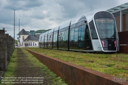 Viennaslide-05999193 Die Stater Tram (dt.: Städtische Straßenbahn) ist die Straßenbahn der luxemburgischen Hauptstadt Luxemburg, die am 10. Dezember 2017 eröffnet wurde. Die Straßenbahnlinie setzt Fahrzeuge des spanischen Unternehmens CAF (Construcciones y auxiliar de ferrocarriles), Urbos 3, ein.