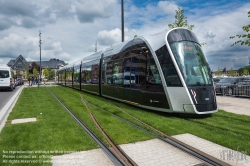 Viennaslide-05999197 Die Stater Tram (dt.: Städtische Straßenbahn) ist die Straßenbahn der luxemburgischen Hauptstadt Luxemburg, die am 10. Dezember 2017 eröffnet wurde. Die Straßenbahnlinie setzt Fahrzeuge des spanischen Unternehmens CAF (Construcciones y auxiliar de ferrocarriles), Urbos 3, ein.