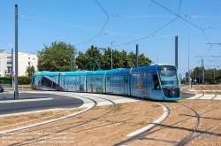 Viennaslide-05215956 Die Straßenbahn Caen (frz. Tramway de Caen) ist das Straßenbahnsystem der französischen Stadt Caen. Die Inbetriebnahme der ersten Linien erfolgte am 27. Juli 2019. Alle Linien nutzen in der Innenstadt von Caen einen gemeinsamen Streckenabschnitt.