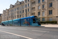 Viennaslide-05215966 Die Straßenbahn Caen (frz. Tramway de Caen) ist das Straßenbahnsystem der französischen Stadt Caen. Die Inbetriebnahme der ersten Linien erfolgte am 27. Juli 2019. Alle Linien nutzen in der Innenstadt von Caen einen gemeinsamen Streckenabschnitt.