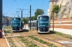 Viennaslide-05215999 Die Straßenbahn Caen (frz. Tramway de Caen) ist das Straßenbahnsystem der französischen Stadt Caen. Die Inbetriebnahme der ersten Linien erfolgte am 27. Juli 2019. Alle Linien nutzen in der Innenstadt von Caen einen gemeinsamen Streckenabschnitt.