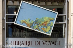 Viennaslide-05221448 Le Voyage à Nantes ist ein Sommerkulturprogramm, die Stadt wird mit Kunstobjekten, Kulturveranstaltungen und witzigen Interventionen ausgestattet. Eine grüne Linie am Boden verbindet alle Orte.