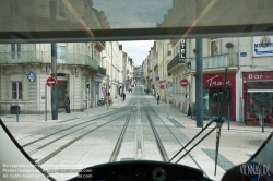 Viennaslide-05222780 Angers, Rue de la Roe, moderne Straßenbahn -  Angers, Rue de la Roe, modern Tramway