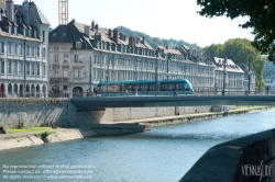 Viennaslide-05256821 Besancon, Tramway, Pont Battant über den Fluss Doubs