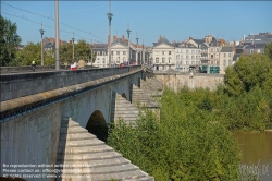 Viennaslide-05263190 Orleans, Pont George V über die Loire // Orleans, George V Bridge over River Loire