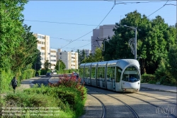Viennaslide-05274213 Frankreich, Lyon, moderne Straßenbahn T2 Salvador Allende // France, Lyon, modern Tramway T2 Salvador Allende 