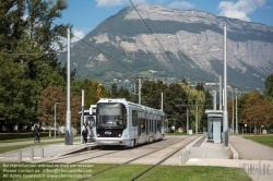 Viennaslide-05276301 Grenoble, Tramway, Universites