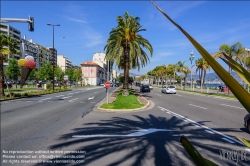 Viennaslide-05284357 Nizza, Promenade des Anglais // Nice, Promenade des Anglais