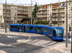Viennaslide-05291052 Tramway Montpellier, Linie 1, Corum