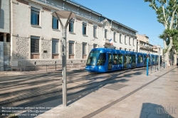 Viennaslide-05291154 Montpellier, moderne Tramway, Linie 1, Louis Blanc