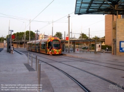 Viennaslide-05292025 Montpellier, moderne Tramway, Linie 2, Corum