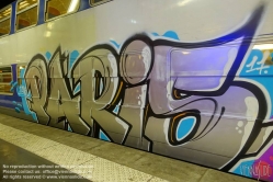 Viennaslide-05300098 Paris, RER, Graffity