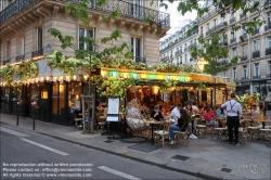 Viennaslide-05316070 Paris, Rue de Rennes, Cafe // Paris, Rue de Rennes, Cafe