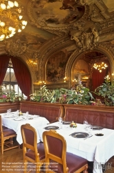 Viennaslide-05334114 Le Train Bleu ist ein Restaurant mit originaler Fin-de-siècle-Ausstattung im Gare de Lyon in Paris