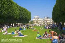 Viennaslide-05338126 Paris, Palais et Jardin de Luxembourg