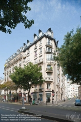 Viennaslide-05344243 Paris, Architektur, Hector Guimard, Immeuble Jassede, 142 Avenue de Versailles, 1 Rue Lancret