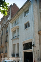 Viennaslide-05344303 Paris, Architektur, Hector Guimard, Immeuble 3 Square Jasmin, 1922