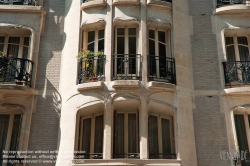 Viennaslide-05344604 Paris, Architektur, Hector Guimard, Immeuble Tremois, 11 Rue Francois Millet 1909