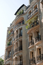 Viennaslide-05344606 Paris, Architektur, Hector Guimard, Immeuble Tremois, 11 Rue Francois Millet 1909