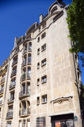 Viennaslide-05344701 Paris, Immeuble Rue Agar von Hector Guimard 1911 - Paris, Immeuble Rue Agar by Hector Guimard 1911
