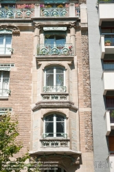 Viennaslide-05344830 Paris, Architektur, Hector Guimard, Castel Beranger, 14 Rue La Fontaine, 1894-1898